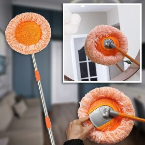 360 laipsnių besisukanti reguliuojama valymo šluostė | CORALMOP